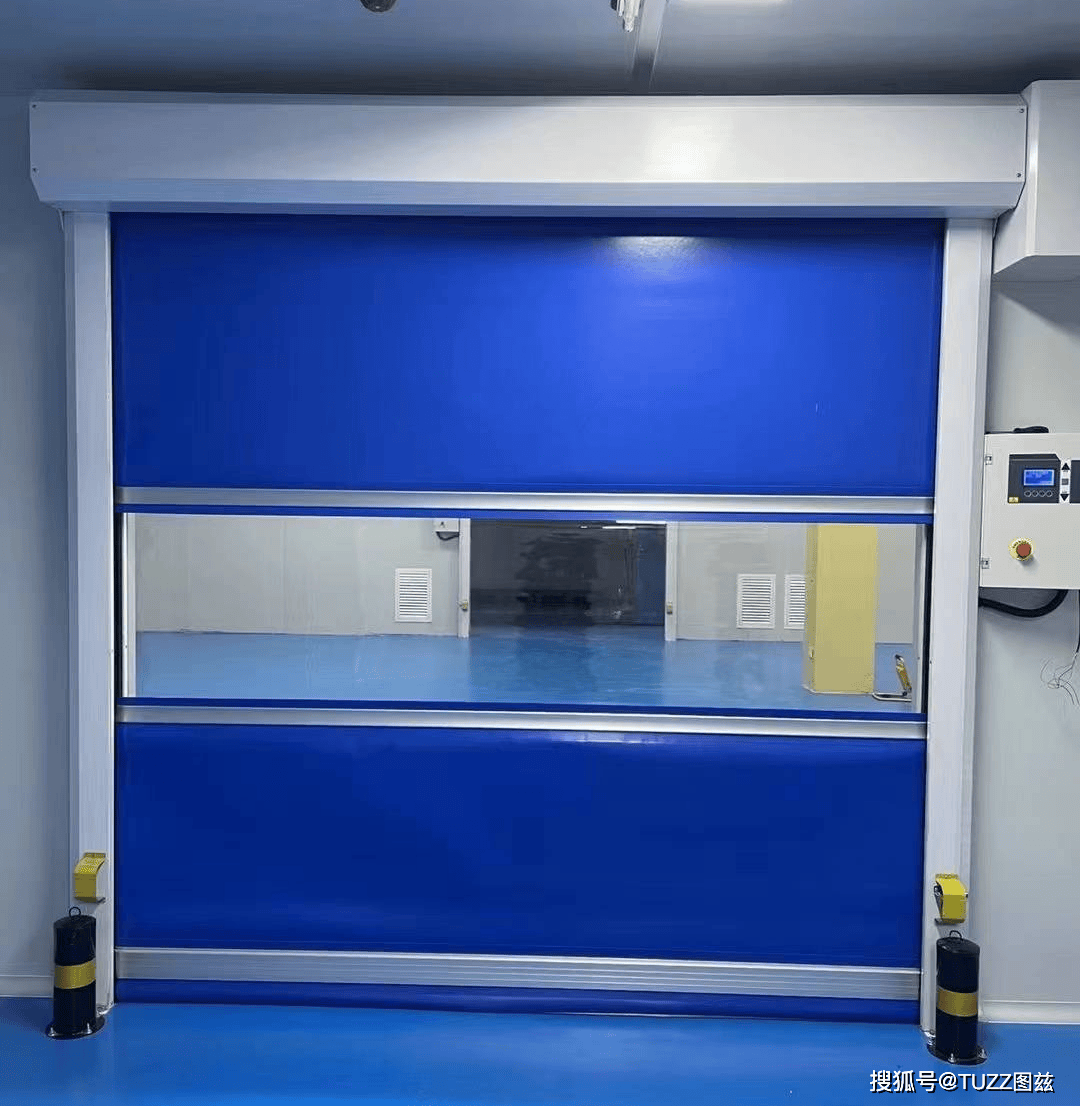 防蚊蟲快速卷簾門<strong></p>
<p>卷簾門</strong>,PVC透明門簾:卷簾門