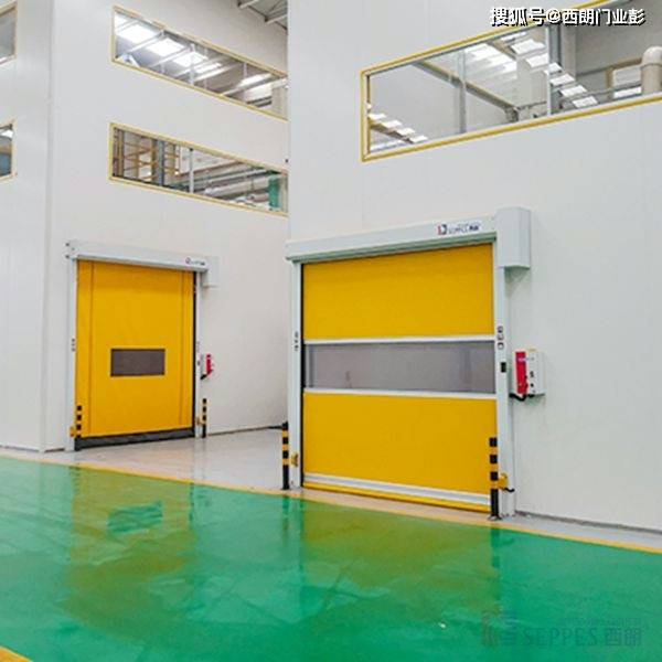 紡織車間防塵、潔凈快速卷簾門廠家:卷簾門