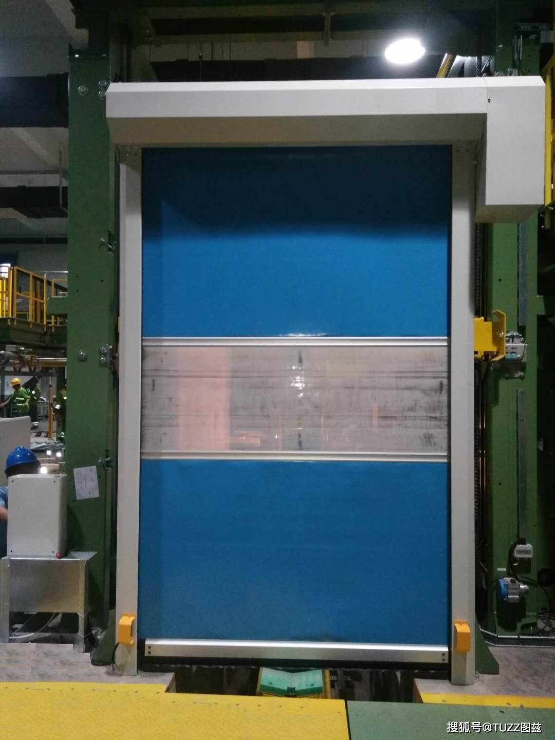 高壓測試工作間聯動控制快速卷簾門:卷簾門